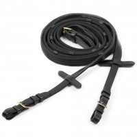 Поводдя з обмежувачами black/gold від Schockemöhle Sports Поводдя з обмежувачами black/gold від Schockemöhle Sports