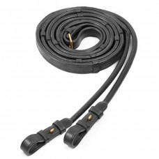Прогумовані поводдя з упорами black/gold від Schockemöhle Sports