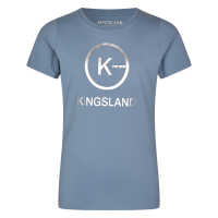 Футболка детская KLHellen Junior Blue Faded Denim от Kingsland Equestrian Футболка детская KLHellen Junior Blue Faded Denim от Kingsland Equestrian