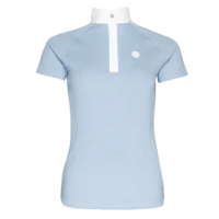 Турнірна блузка жіноча KLHosanna Blue Faded Denim від Kingsland Equestrian