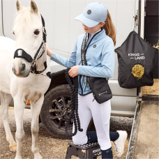 Бриджі-легінси дитячі KLKemmie Junior F-Grip White від Kingsland Equestrian Бриджі-легінси дитячі KLKemmie Junior F-Grip White від Kingsland Equestrian