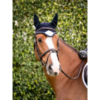 Вушка Midnight White Edge від Equestrian Stockholm Вушка Midnight White Edge від Equestrian Stockholm