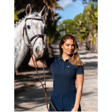 Футболка поло жіноча Clean Navy від Equestrian Stockholm