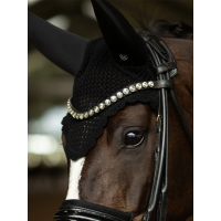 Вушка Padded Clean Black від Equestrian Stockholm