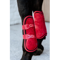 Ногавки передні Bamboo Elastic Velvet Red від Kentucky Horsewear