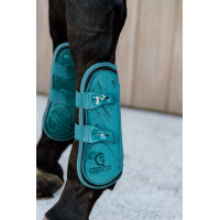 Ногавки передні Bamboo Elastic Velvet Emerald від Kentucky Horsewear