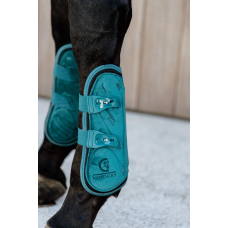 Ногавки передні Bamboo Elastic Velvet Emerald від Kentucky Horsewear