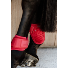 Ногавки задні для молодих коней Young Horse Velvet Red від Kentucky Horsewear Ногавки задні для молодих коней Young Horse Velvet Red від Kentucky Horsewear
