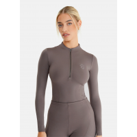 Лонгслив женский на молнии Core Base Fawn от Aztec Diamond Equestrian