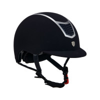Шлем Eclipse Plain Velvet navy/silver от EQUESTRO