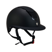 Шолом з широким козирком Eclipse Plain Matt black/black від EQUESTRO