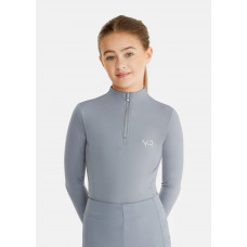 Лонгслив детский на молнии Core Base Blue от Aztec Diamond Equestrian Лонгслив детский на молнии Core Base Blue от Aztec Diamond Equestrian