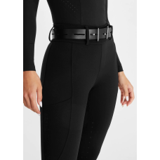 Бриджі-легінси з повною силіконовою леєю Compression Black від Aztec Diamond Equestrian