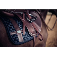Вальтрап конкурний Leather Deluxe Silver від Equestrian Stockholm Вальтрап конкурний Leather Deluxe Silver від Equestrian Stockholm