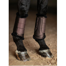 Ногавки з хутром Mocha від Equestrian Stockholm