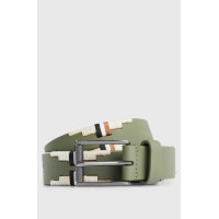 Ремінь Рolo Signature olivine від BOSS Equestrian