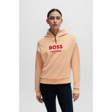 Кофта худі жіноча Faye Logo peach nougat від BOSS Equestrian 