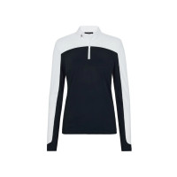 Турнірна блузка жіноча з довгим рукавом T Cut Polo Balance Navy/White від Trolle Турнірна блузка жіноча з довгим рукавом T Cut Polo Balance Navy/White від Trolle