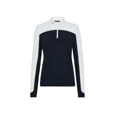 Турнірна блузка жіноча з довгим рукавом T Cut Polo Balance Navy/White від Trolle