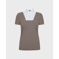 Турнирная женская блузка Center Line Polo Balance Taupe от Trolle