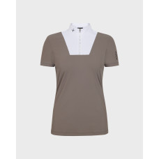 Турнірна блузка жіноча Center Line Polo Balance Taupe від Trolle