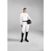 Бриджи с коленной силиконовой лей Performance White от Aztec Diamond Equestrian Бриджи с коленной силиконовой лей Performance White от Aztec Diamond Equestrian