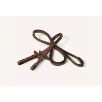 Поводья кожаные прорезиненные Half-Rubber Hunter от Butet