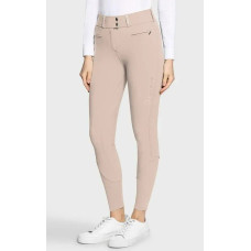 Бриджи женские с коленной силиконовой леей ClaraNova Powder pink от Samshield