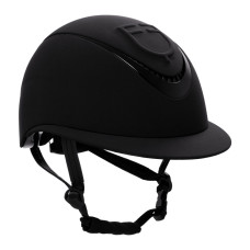 Шлем с широким козырьком Embossed Logo black от EQUESTRO Шлем с широким козырьком Embossed Logo black от EQUESTRO