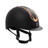 Шлем Unisex Azael black/rose gold от EQUESTRO