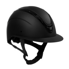 Шлем с широким козырьком Apocalypse black/black shiny от EQUESTRO
