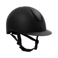Шлем с широким козырьком Azael black/black shiny от EQUESTRO Шлем с широким козырьком Azael black/black shiny от EQUESTRO