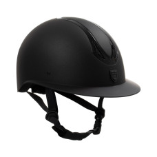 Шлем с широким козырьком Azael black/black shiny от EQUESTRO