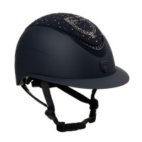 Шолом з широким козирком Proxima Rhinestones Logo від EQUESTRO
