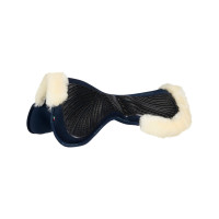 Подкладка под седло с мехом Close Contact Gel Memory Foam от Acavallo 