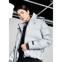 Куртка-Пуховик жіночий Reflective Silver від Aztec Diamond Equestrian