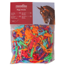 Резинки для гривы силиконовые Multi color от Premiere