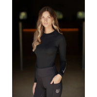Лонгслів жіночий Dynamic Black від Equestrian Stockholm Лонгслів жіночий Dynamic Black від Equestrian Stockholm