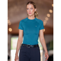 Футболка женская Dynamic Teal Blue от Equestrian Stockholm