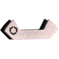 Магнитные наклейки на стремена light pink daisy Safe-On от Flex-On Магнитные наклейки на стремена light pink daisy Safe-On от Flex-On