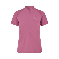 Футболка жіноча на блискавці KLNaira Pink Malaga від Kingsland Equestrian