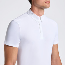 Поло турнирное мужское Jersey S/S Zip от Cavalleria Toscana