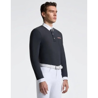Поло турнирное мужское с длинным рукавом Jersey w/Pocket от Cavalleria Toscana