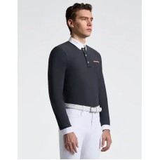 Поло турнирное мужское с длинным рукавом Jersey w/Pocket от Cavalleria Toscana