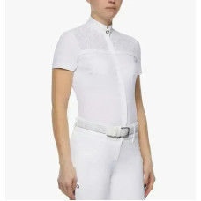 Рубашка турнирная женская Collar Perforated от Cavalleria Toscana.