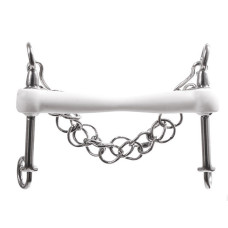 Мундштук з гнучким м’яким гризлом Inno Sense baby weymouth fixed-flexi sof, 20 мм від Trust Equestrian