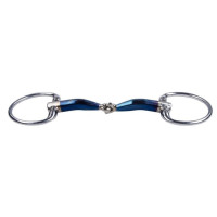Трензель с овальными кольцами Sweet Iron Eggbutt Locked, толщина 16 мм от Trust Equestrian