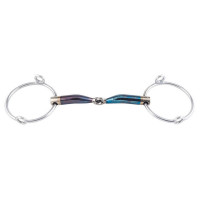 Трензель с плавающими кольцами Sweet Iron Loose Ring Gag Locked, толщина грызла 16 мм, Trust Equestrian