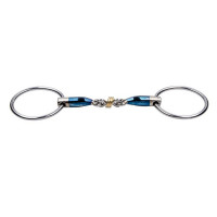 Трензель с латунными кольцами посередине Sweet Iron Loose Ring Brass Ring, 16 мм от Trust Equestrian 