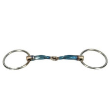 Трензель з закрученим гризлом Sweet Iron- Slow Twist- Jointed, товщина 16 мм від Trust Equestrian